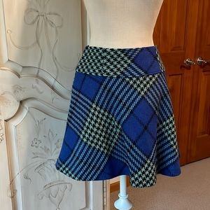 Boden Wool Tweed Mini Skirt, 4P.